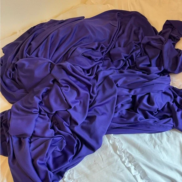 Fabric - Purple - 58" Spandex Stretch Fabric - Picture 3 of 7